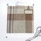 Equestrian Autumnal Plaid Heritage Cozy English Rustic Tartan Neutral Farmhouse Tack Room Snaffle Horse Bit Classic Traditional Brown Modern Custom Printed Fabric by Spoonflower Various Fabrics by the Yard or Fat Quarter